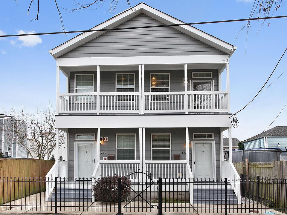 Outside front
