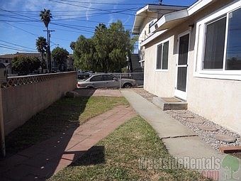 Front entry and yard