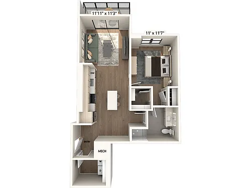 Floor plan A06-Scheme2