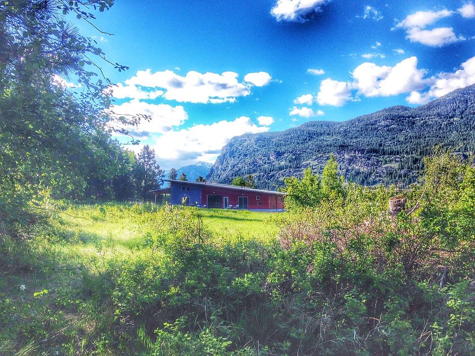 Here's a view from the backyard with Goat Peak in the backgr