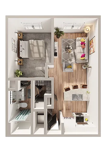 Floor plan A1M