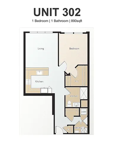 Floor plan 302