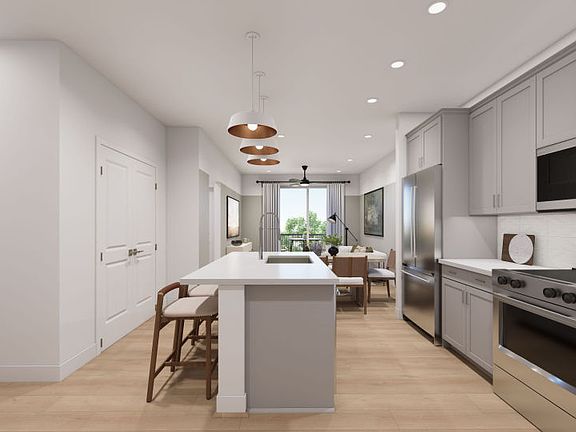 Expansive Island Perfect for Gathering and Prep