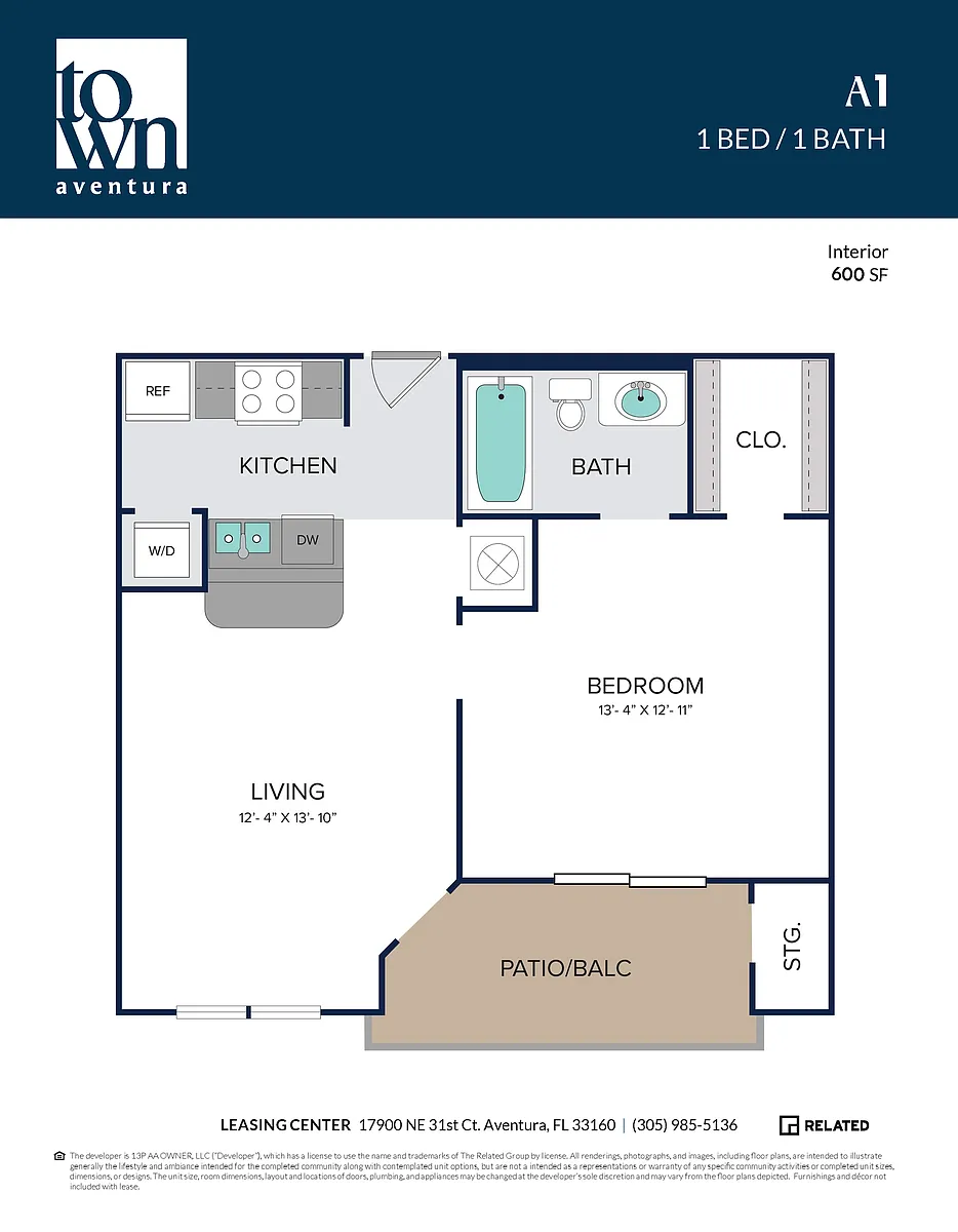 Floor plan A1