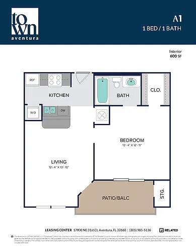 Floor plan A1