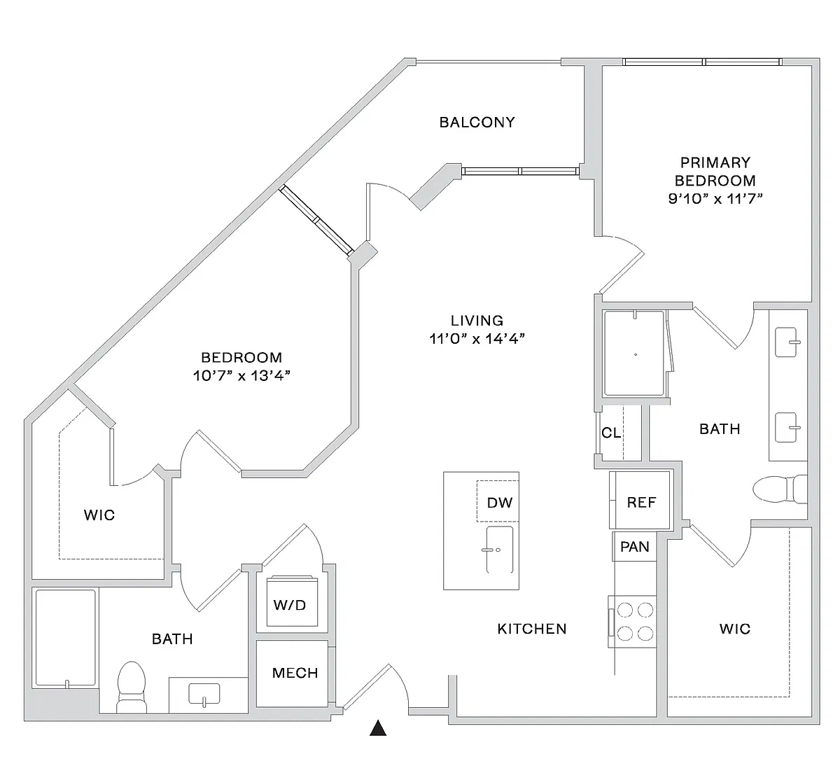Floor plan B1