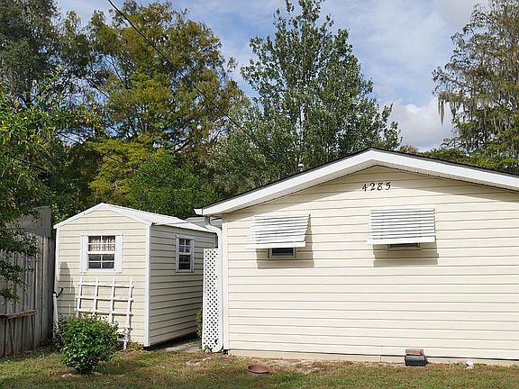 Separate Wash Shed on Left
