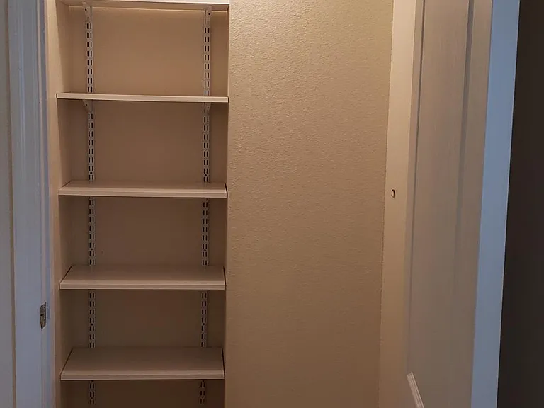 Extra closet in Master bedroom