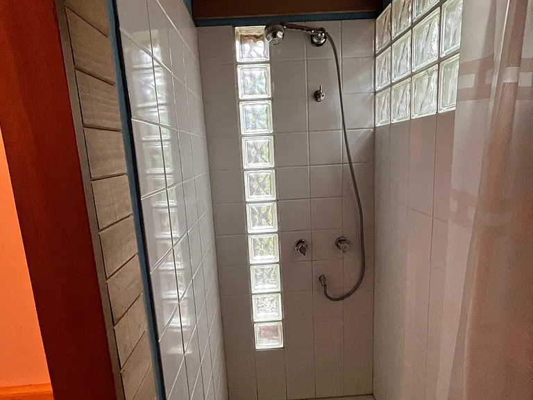 First floor shower