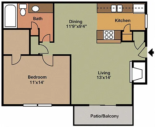 Floor plan A2