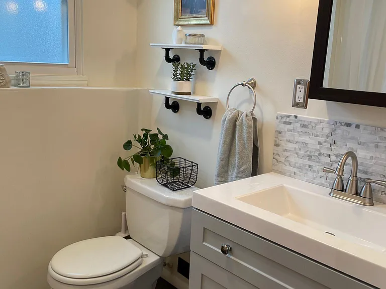 Bathroom, lower level