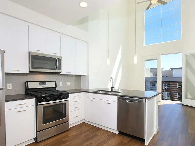 Kitchen with Stainless Steel Appliances