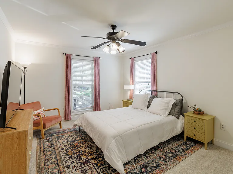 primary bedroom on first floor