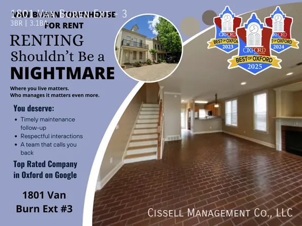 1801 Van Buren Avenue Ext APT 3, Oxford, MS 38655