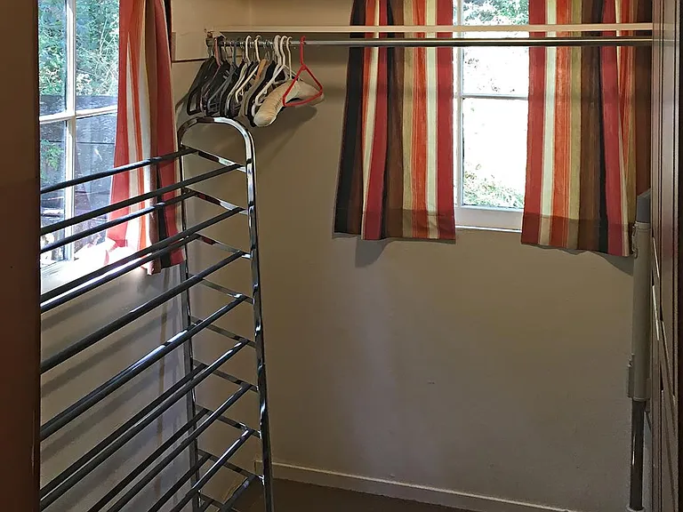 Large walk-in closet. There is another closet in bedroom.