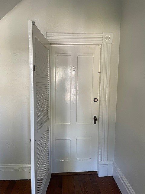 Door to unit