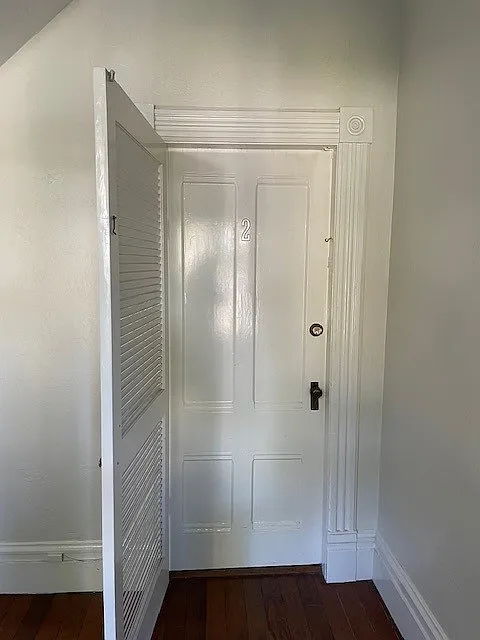 Door to unit