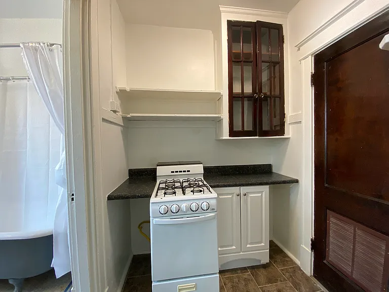 Middle room has range and more storage.
