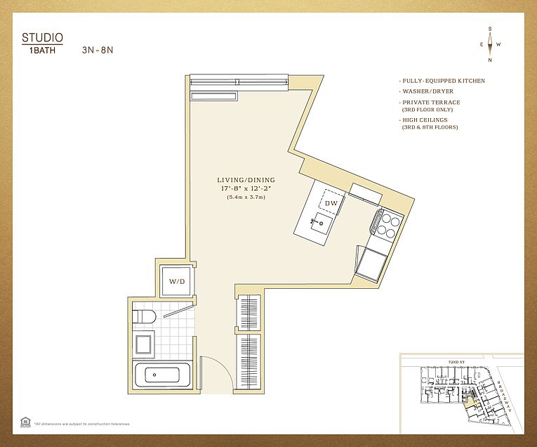 2nd image of 200 W 72nd St APT 5N