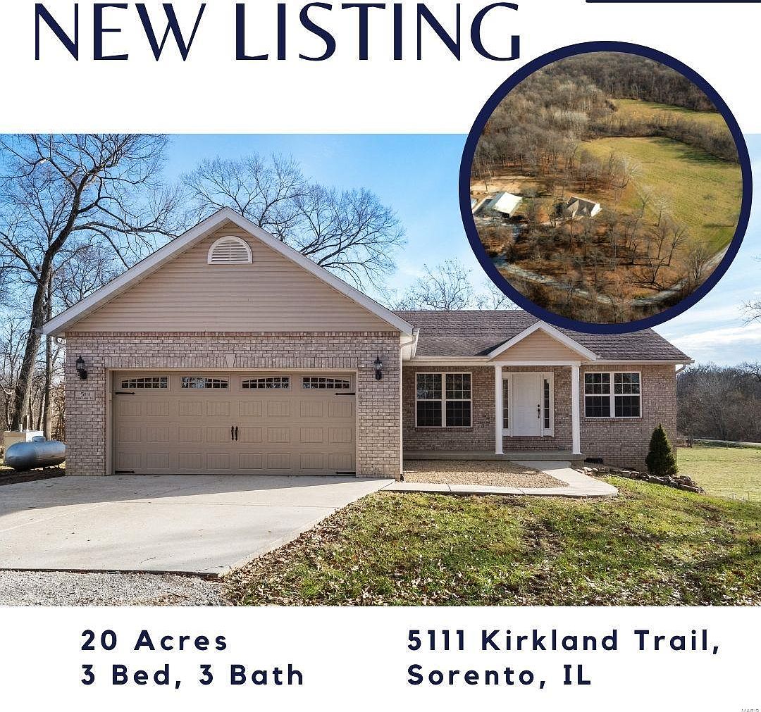 5111 Kirkland Trl, Sorento, IL 62086 Zillow