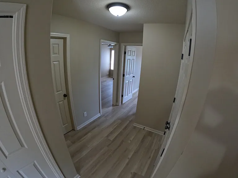 Hallway towards 2nd and 3rd Bedroom and Bath
