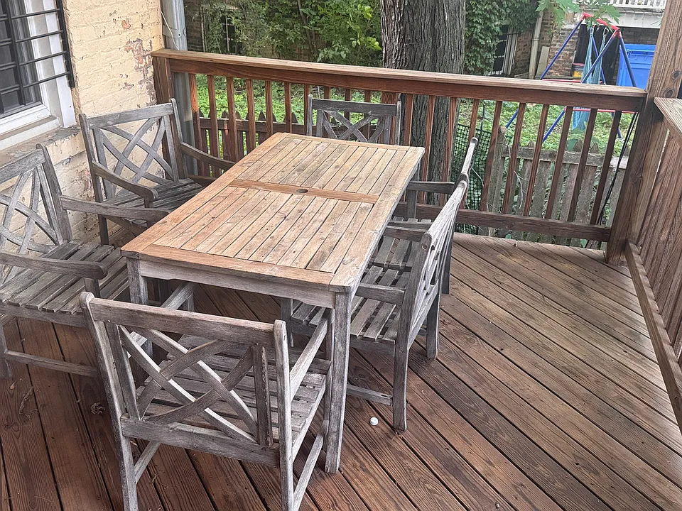 Back deck