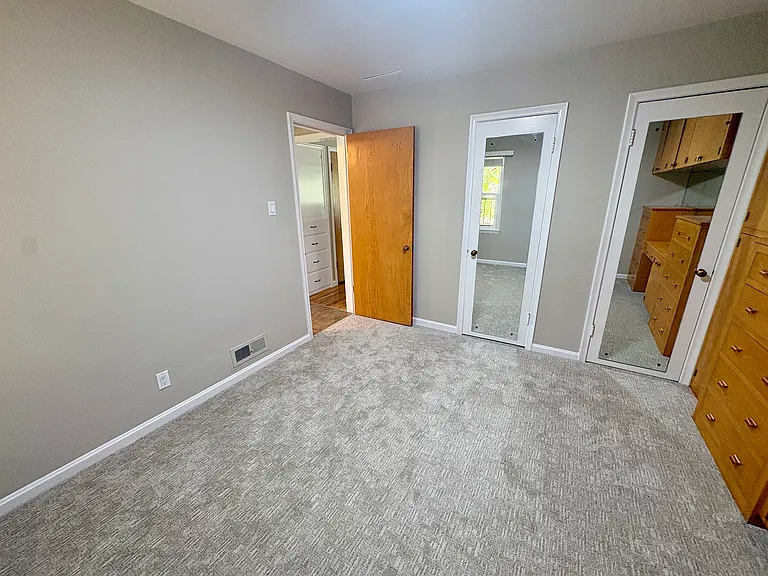 Main bedroom with plenty of closet space