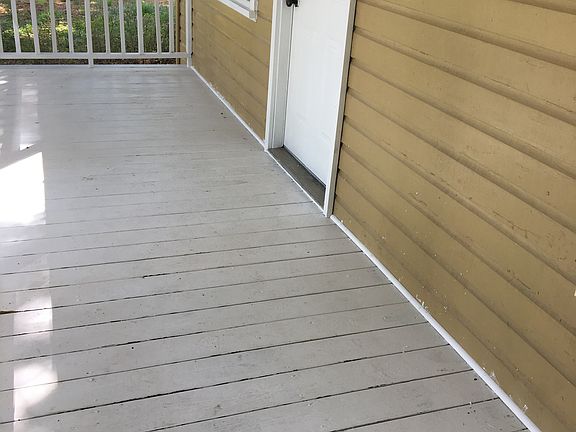 Large front porch