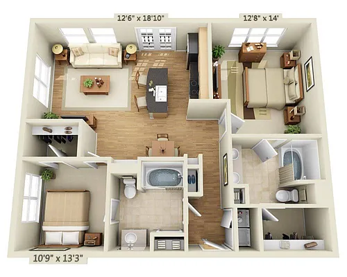 Floor plan Legacy - Vercelli