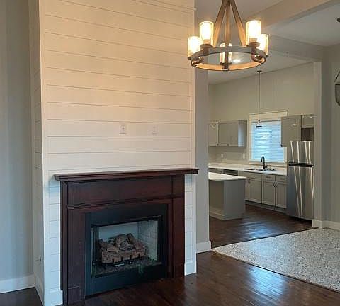 Living Room Fire Place View