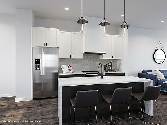 Huxley Kitchen Rendering