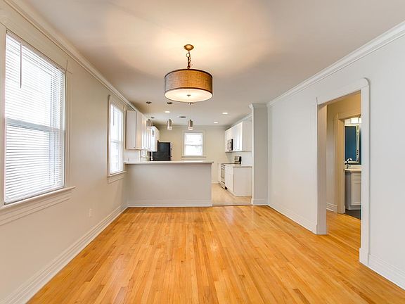 Large living and dining area with open floor plan