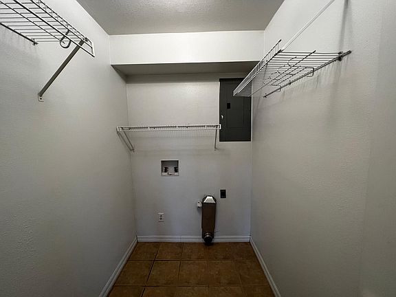 Washer and dryer room
