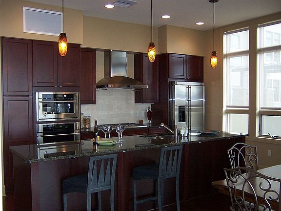 View into Gourmet Kitchen