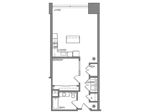 Floor plan AMERICANO