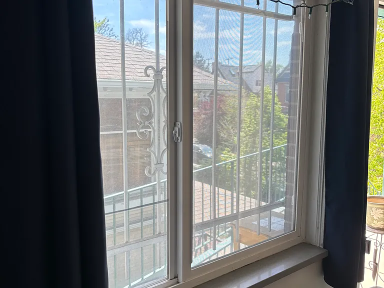 Front window