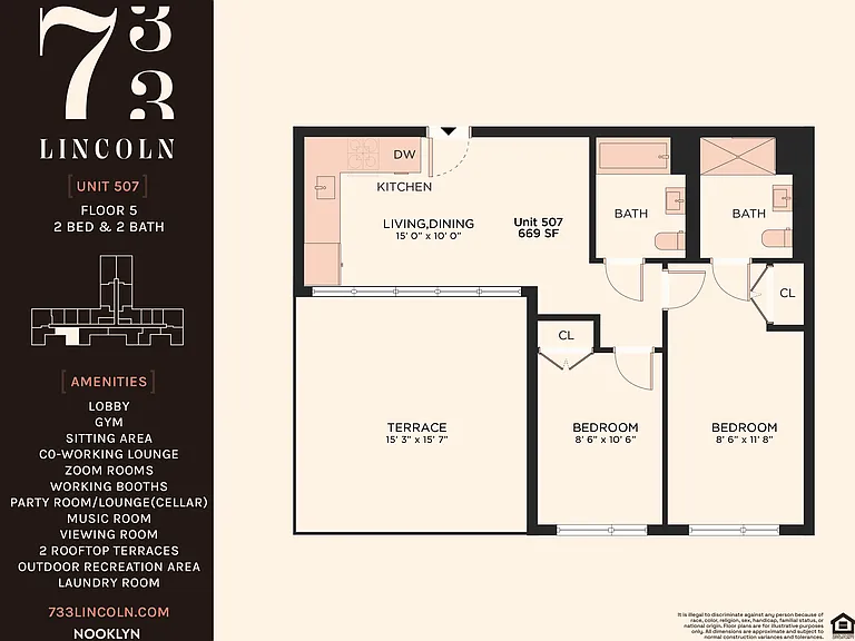733 Lincoln Pl #1507 — Photo 2