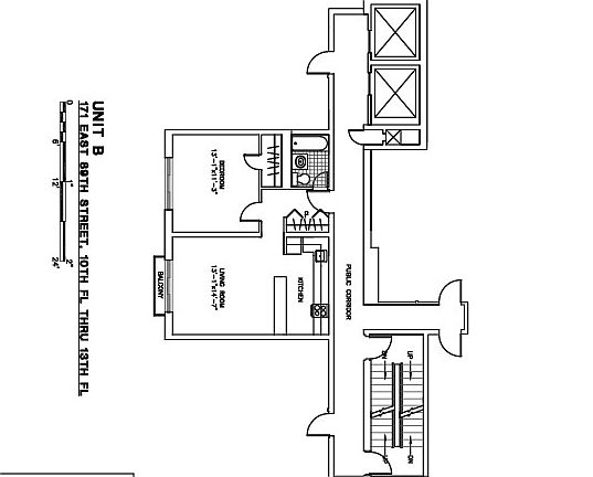 2nd image of 171 E 89th St APT 12B