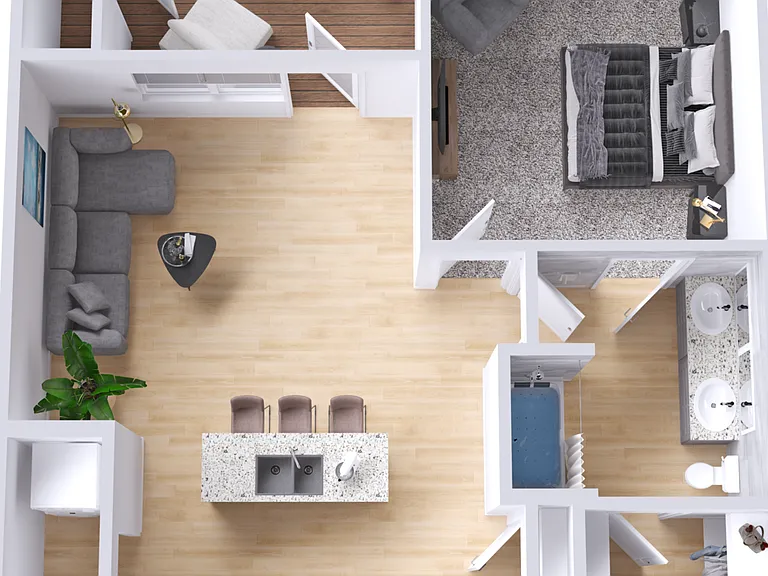 One Bedroom Apartment at Legacy at Veramendi