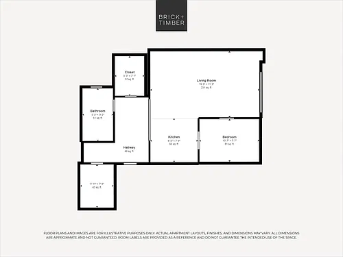 Floor plan Studio