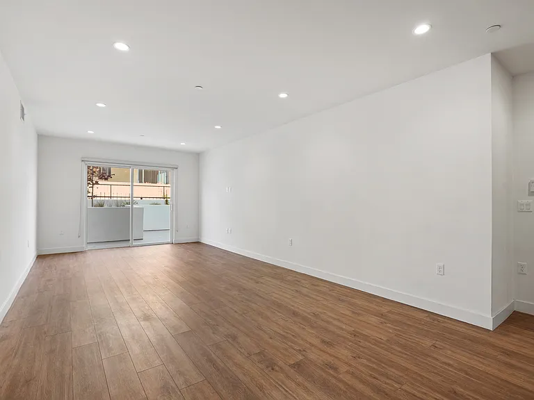 Open-Concept Dining and Living Room Space