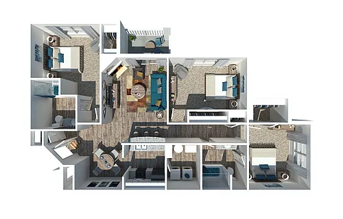 Floor plan The Magnolia