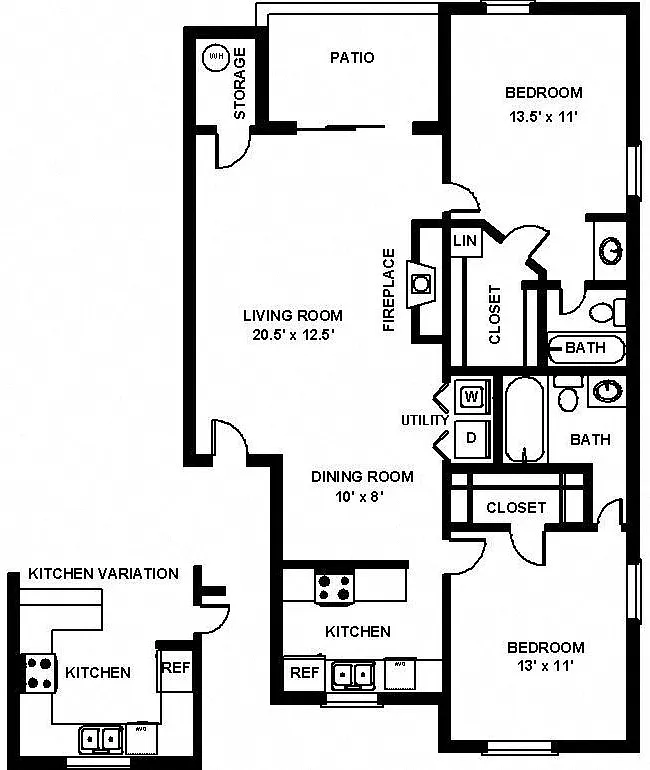 Floor plan The Bradford