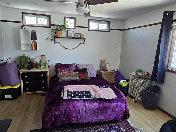 Bedroom furnished by current tenants