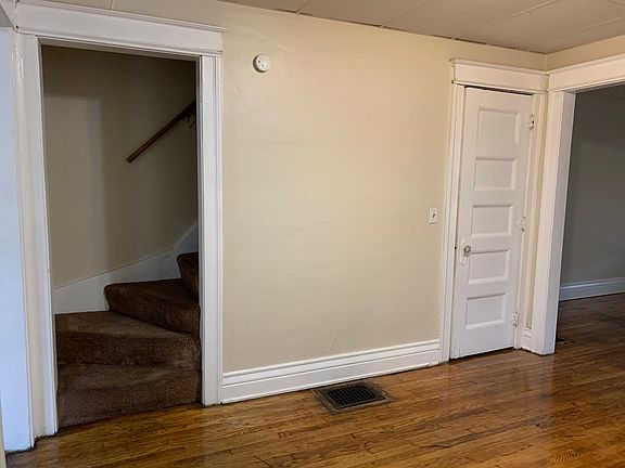 Stairs off dining room