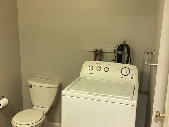 Bathroom with in unit laundry