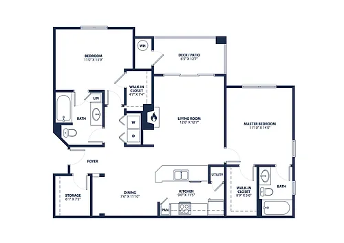 Floor plan B21