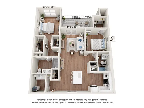 Floor plan B2