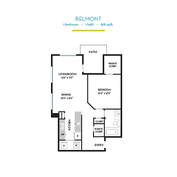 Floor plan Belmont