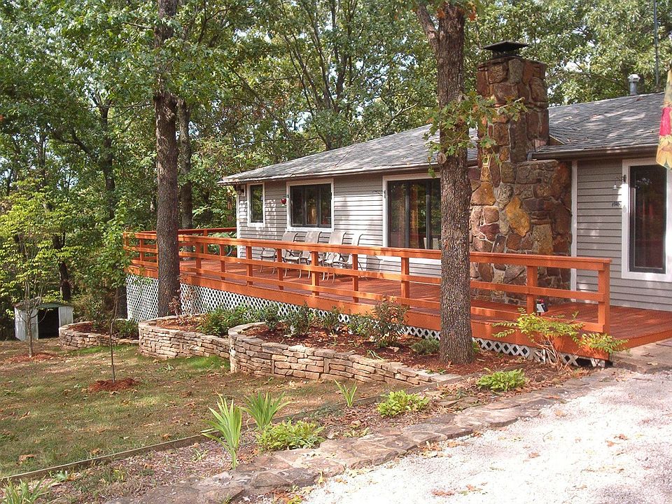 For Style Purposes Only; Shed is gone, railing and lattice are stained darker